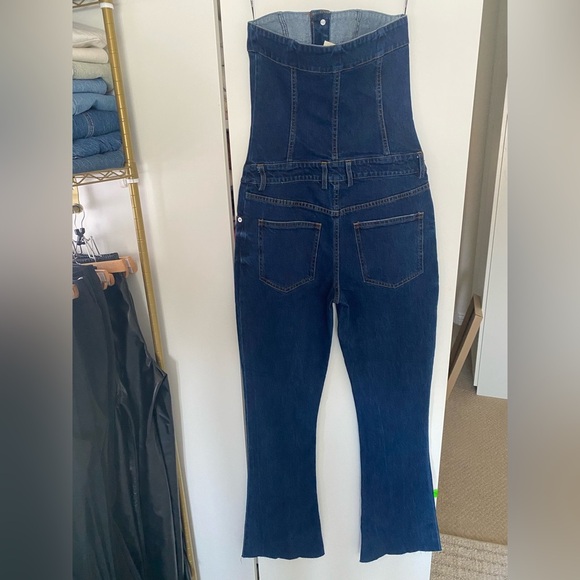 SER.O.YA Dark Blue Denim jumpsuit - Picture 4 of 11